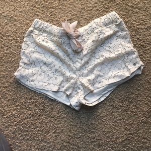 Selena Gomez Lace shorts